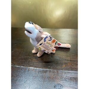 Wild and Wonderful Beanbag Cayote‎ Plush Wildlife Artists 1998 Collectible Toy